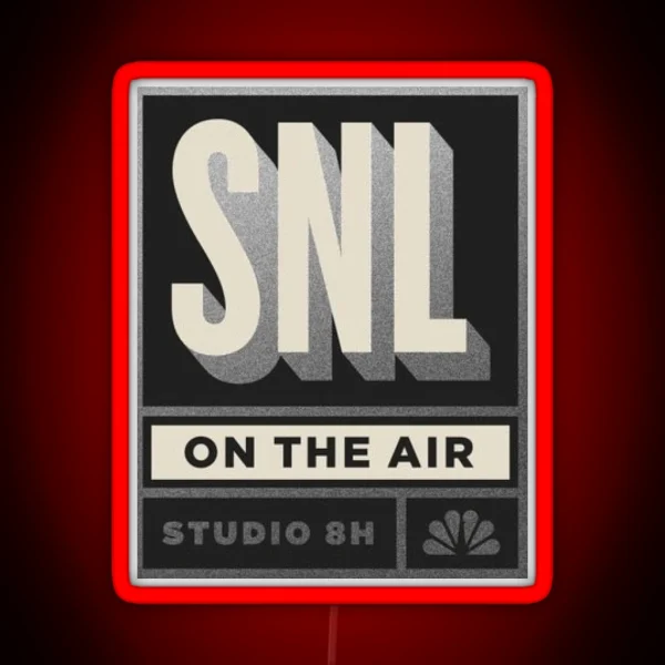Saturday Night Live On The Air RGB Neon Sign