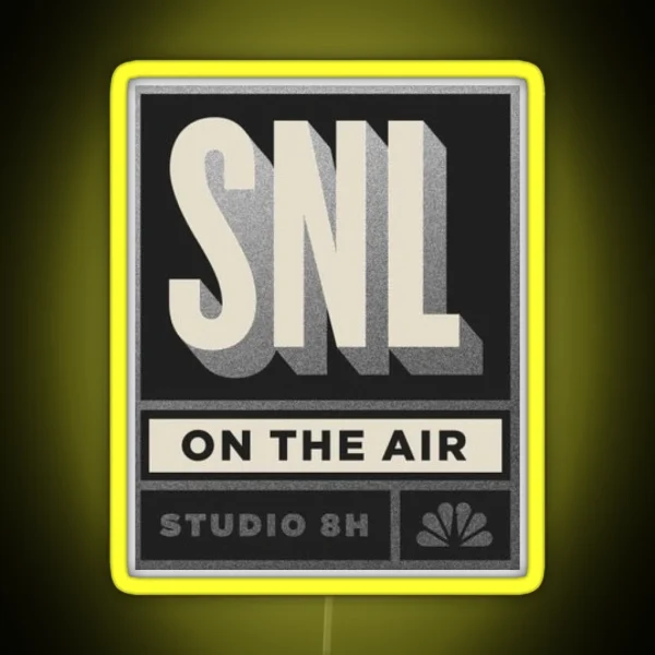 Saturday Night Live On The Air RGB Neon Sign