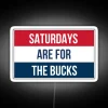 Vintage Retro Sports Theme Neon Sign with Colorful LED Accents