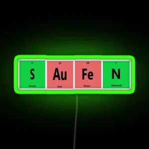 Saufen RGB Neon Sign