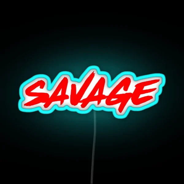 Savage Classic RGB Neon Sign