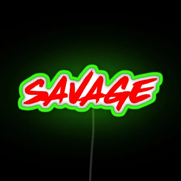 Savage Classic RGB Neon Sign