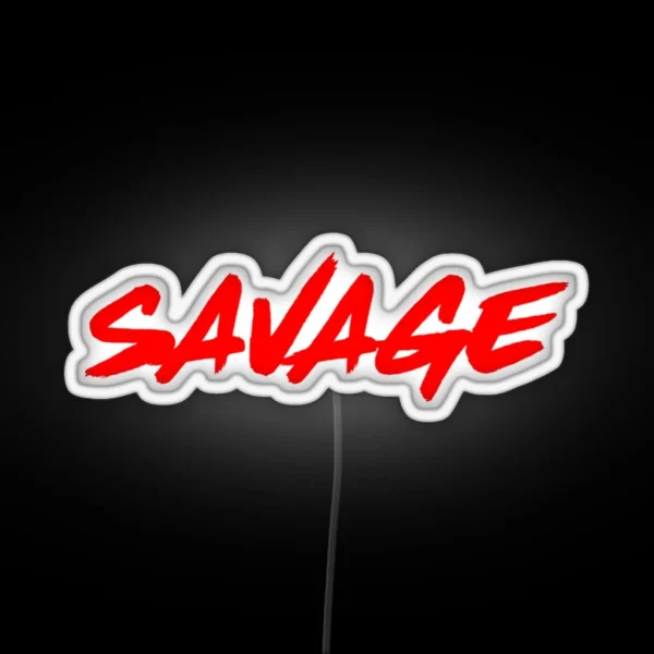 Savage Classic RGB Neon Sign