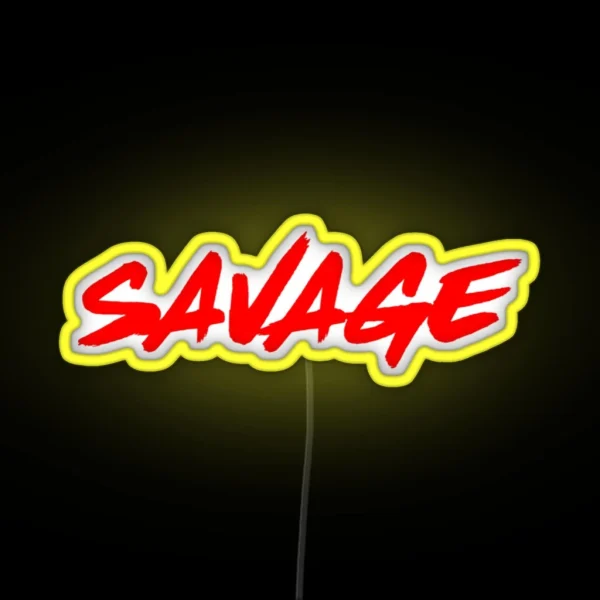 Savage Classic RGB Neon Sign
