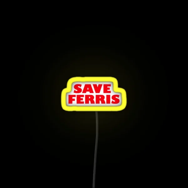 Save Ferris RGB Neon Sign