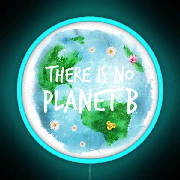 Save Planet Earth RGB Neon Sign