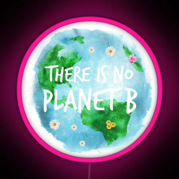 Save Planet Earth RGB Neon Sign