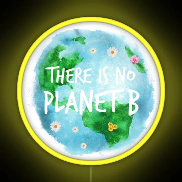 Save Planet Earth RGB Neon Sign