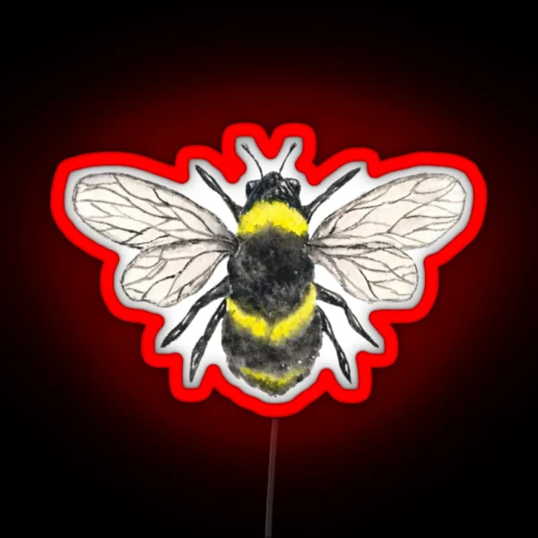 Save The Bee RGB Neon Sign