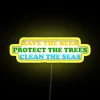 Save the Environment with Vibrant Eco-Friendly Awareness LED Display Signs