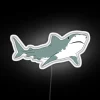Colorful Save the Sharks LED Neon Sign for Home Decorators