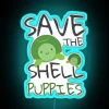 Vibrant RGB Neon Sign Saving Endangered Sea Turtles and Shells