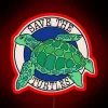 Add a splash of eco-friendliness with this turtle-inspired neon sign.