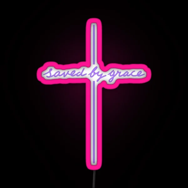 Saved RGB Neon Sign
