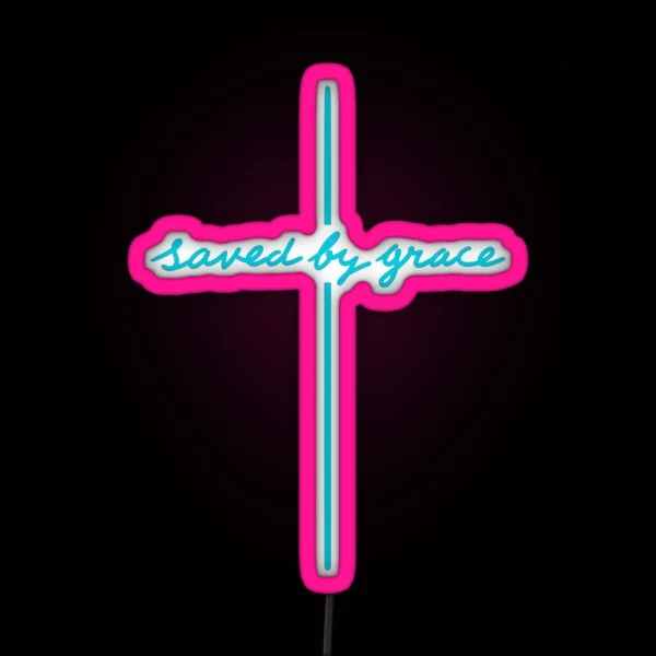 Saved RGB Neon Sign