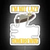 Modern home brewer decor with energy-saving RGB neon brewing sign