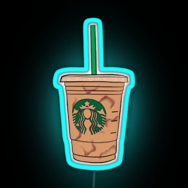 SB Iced Coffee RGB Neon Sign