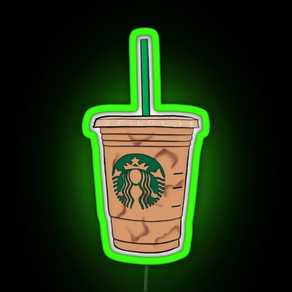 SB Iced Coffee RGB Neon Sign