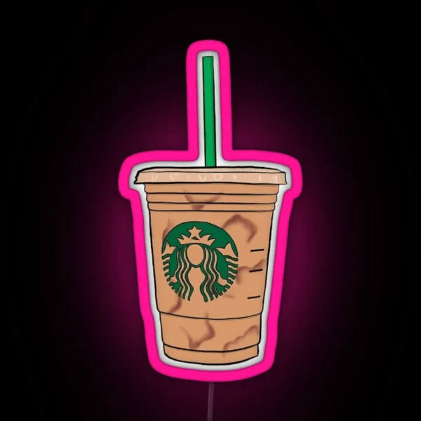 SB Iced Coffee RGB Neon Sign