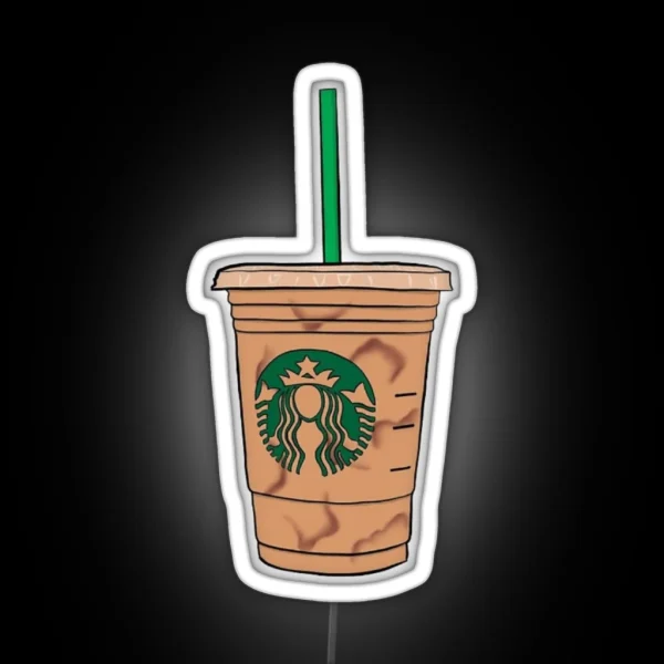 SB Iced Coffee RGB Neon Sign