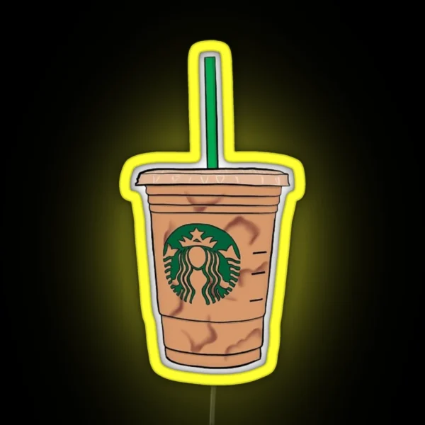 SB Iced Coffee RGB Neon Sign