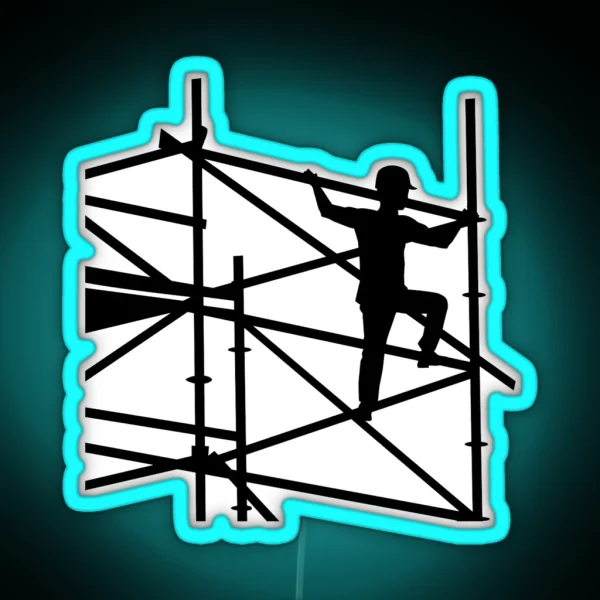 Scaffolder RGB Neon Sign