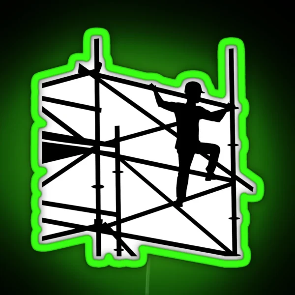 Scaffolder RGB Neon Sign