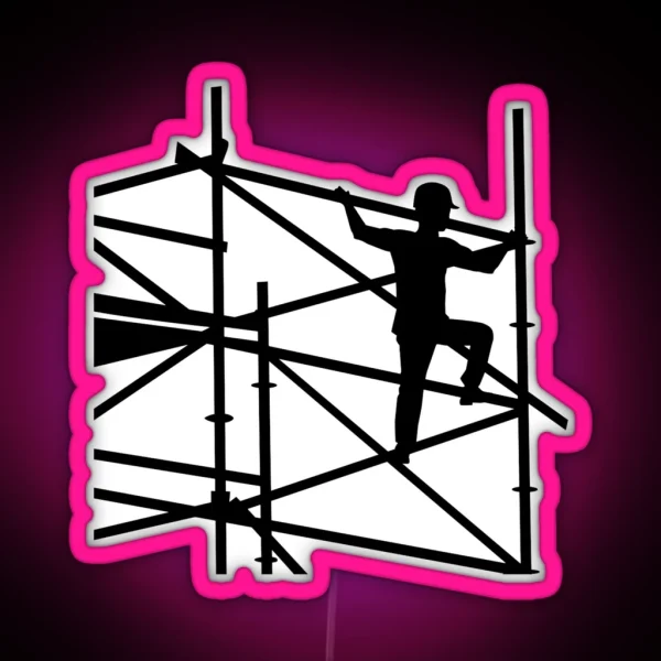Scaffolder RGB Neon Sign