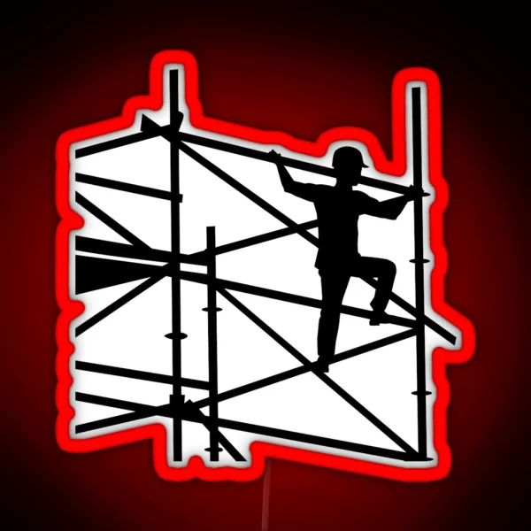 Scaffolder RGB Neon Sign