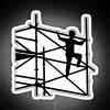 Vibrant Scaffolder Icon Illuminated Neon Sign with Color-Changing RGB Technology