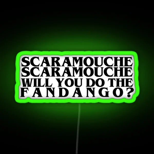 Scaramouche 2 RGB Neon Sign