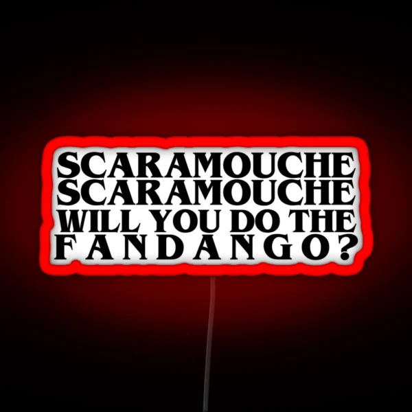 Scaramouche 2 RGB Neon Sign