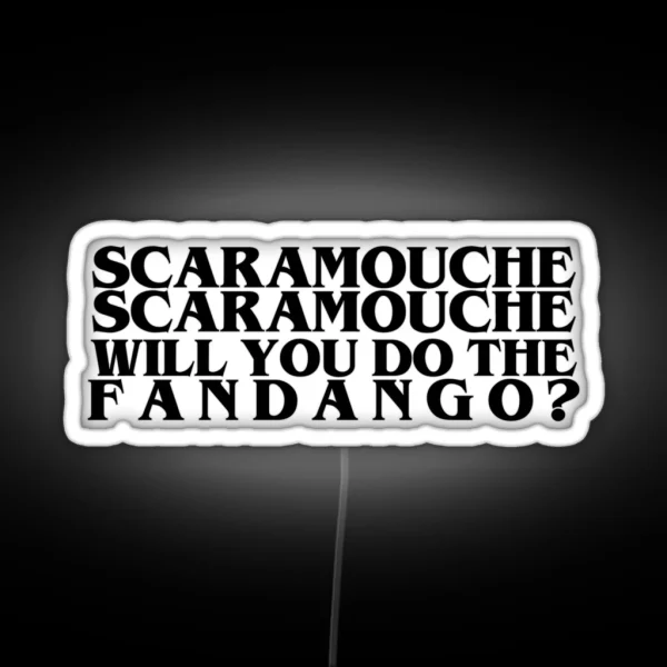 Scaramouche 2 RGB Neon Sign