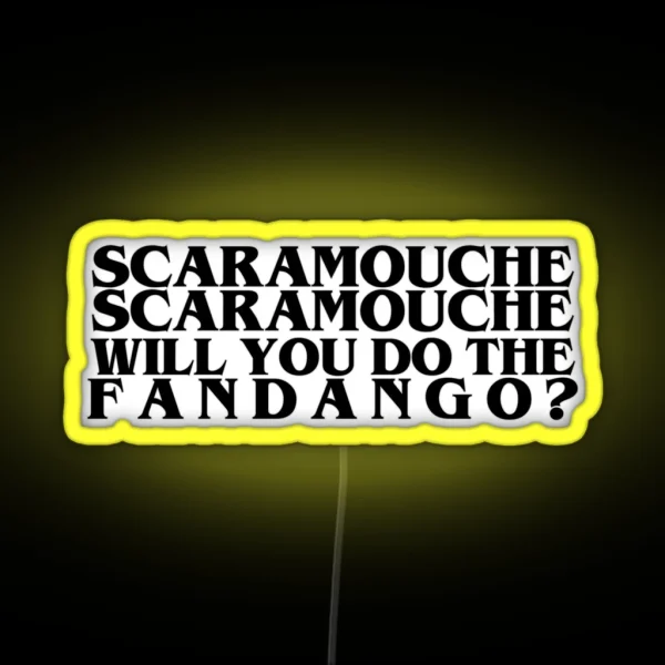 Scaramouche 2 RGB Neon Sign