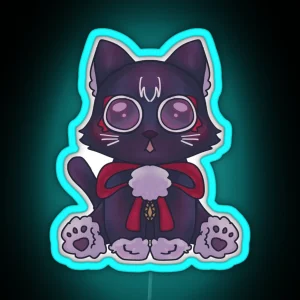 Scaramouche Cat RGB Neon Sign