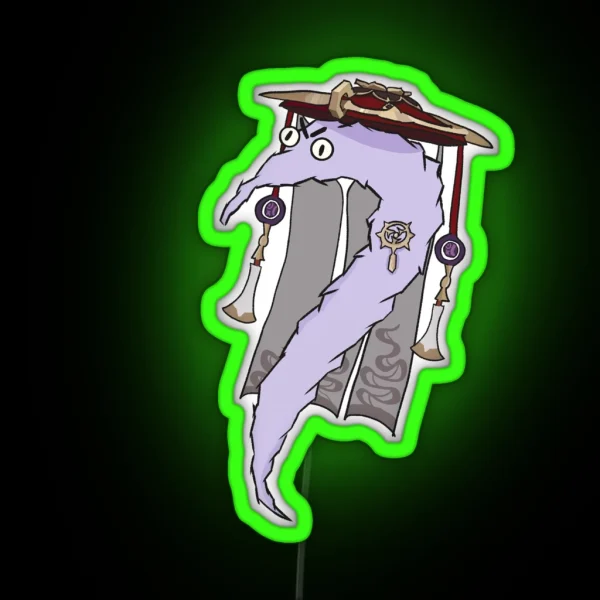 Scaramouche On A String RGB Neon Sign