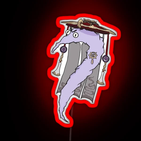Scaramouche On A String RGB Neon Sign