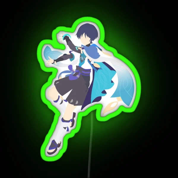 Scaramouche Wanderer RGB Neon Sign