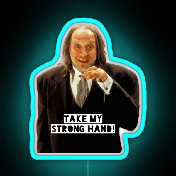 Scary Movie Hanson Strong Hand RGB Neon Sign
