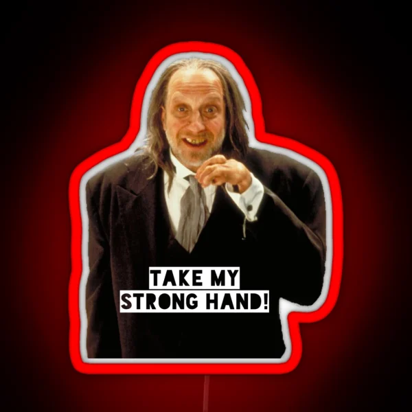 Scary Movie Hanson Strong Hand RGB Neon Sign
