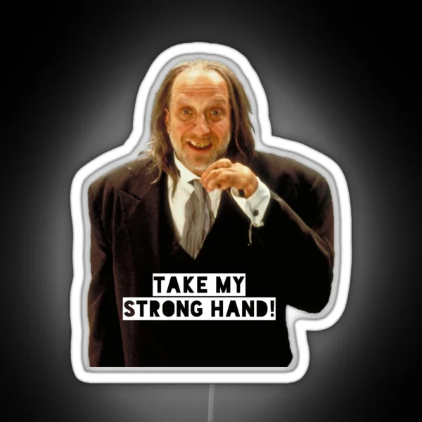 Scary Movie Hanson Strong Hand RGB Neon Sign