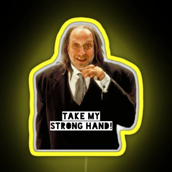 Scary Movie Hanson Strong Hand RGB Neon Sign