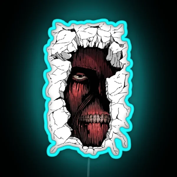 Scary Titan RGB Neon Sign