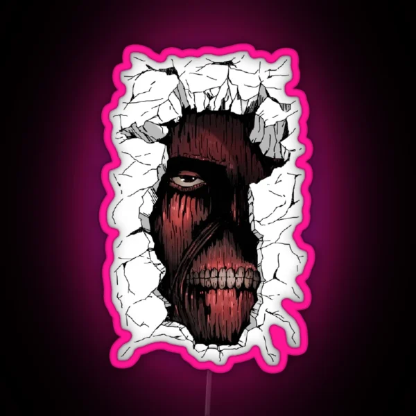 Scary Titan RGB Neon Sign