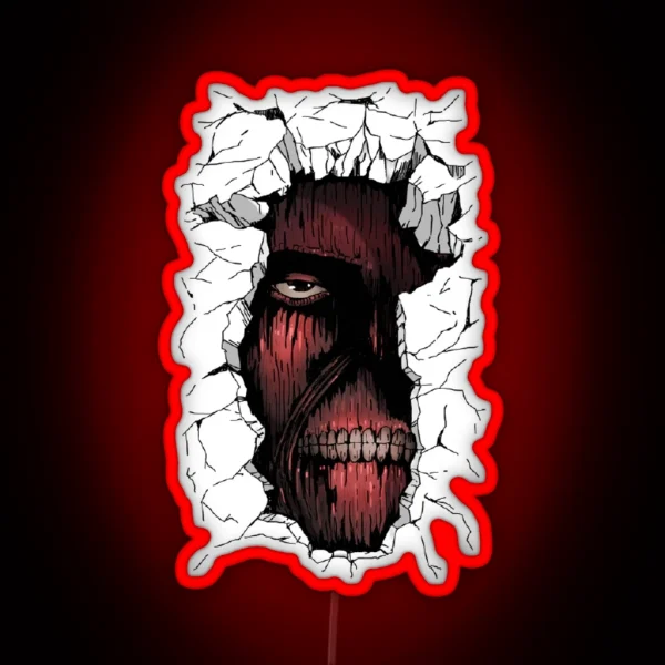 Scary Titan RGB Neon Sign