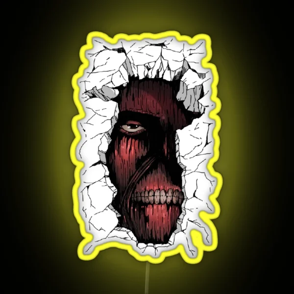 Scary Titan RGB Neon Sign