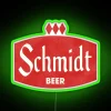 Retro Vintage Neon Sign for Schmidt Brewery Fans and Collectors