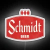 Vintage Schmidt Beer Retro Style Neon Sign for Home Decor