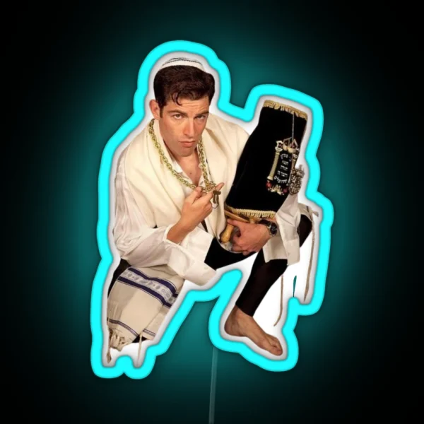 Schmidt Jewish Fit RGB Neon Sign