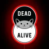 Paradoxical Feline Fate in Color-Changing Neon Lighted Home Decor Sign
